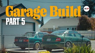 Transforming A Garage on a Budget! | Part 5: Mudding & Ceiling!