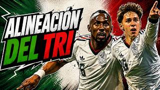 MEXICO VS ECUADOR LINEUP
