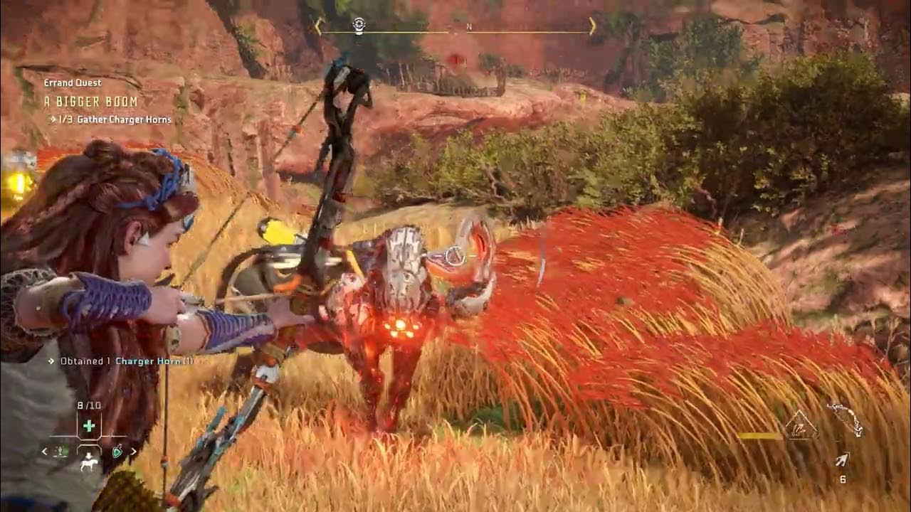 Horizon Forbidden West Gather Charger Horns for Craft Javelin Spike