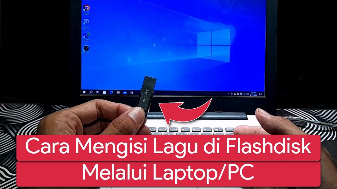 Cara Mengisi Lagu di Flashdisk Melalui Laptop - YouTube