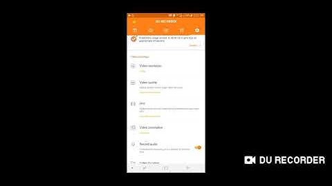 How to fix lag in DU Recorder