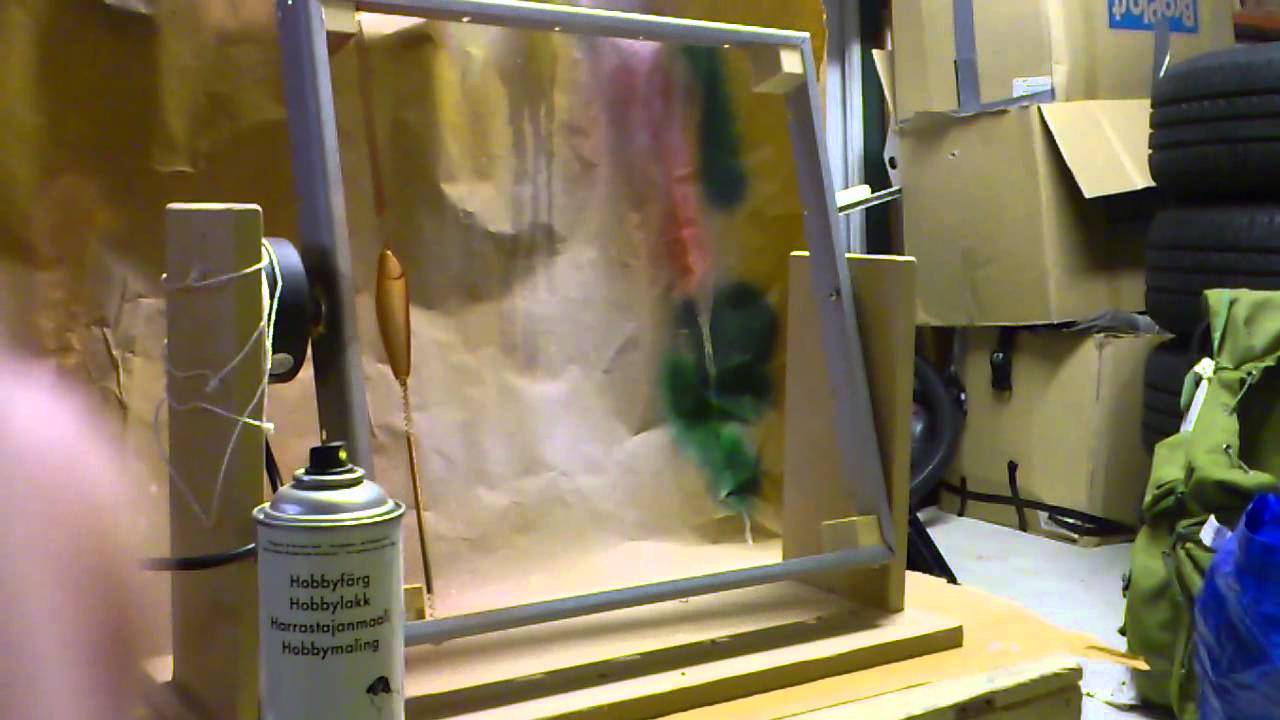 Fishing lure paint dryer YouTube