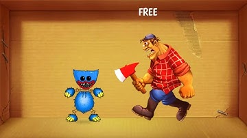 CRAZY- Huggy Wuggy HORROR Kick The Buddy | Android GamePlay Part -0039