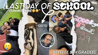 LAST DAY OF SCHOOL VLOG (8th grade) 📚🫧