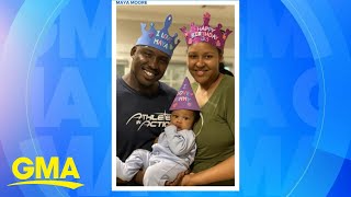 Famous Maya Moore and husband Jonathan Irons welcome baby boy | GMA Profile