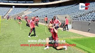Orlando Pirates Training Session At Orlando Amstel Arena Ahead Of Caf Champions League Clas