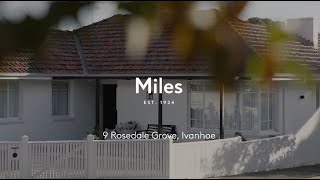 9 Rosedale Grove, Ivanhoe