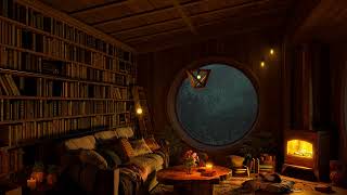 Soft Jazz Music at Cozy Reading Nook Ambience 🌧️ Rain on Window & Warm Fireplace Sounds for Relaxing by Cozy Reading Nook Ambience 530 views 1 month ago 12 hours