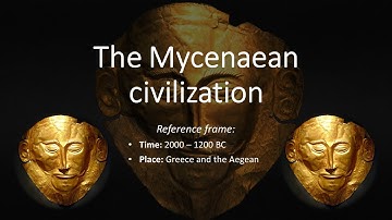 CLIL History: The Mycenaean civilization