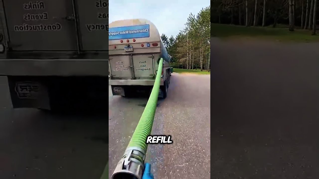 How He Refilled A Dry Pool 