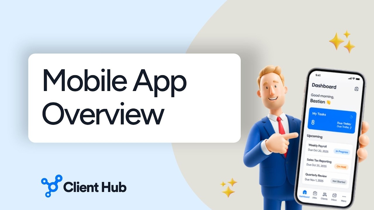 Client Hub Mobile App Overview - YouTube
