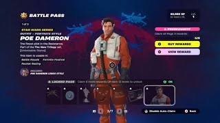 The Poe Dameron Skin | Fortnite