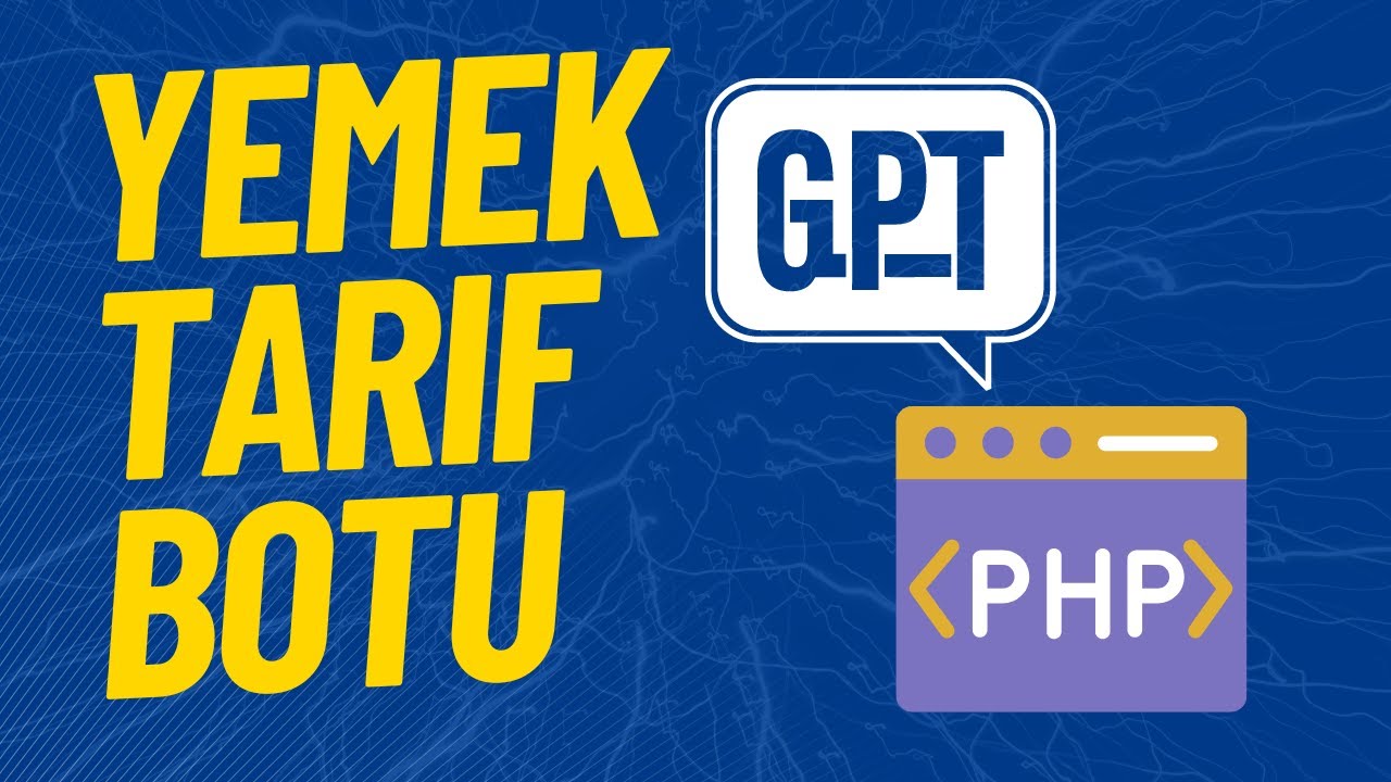 Yapayzeka ile Yemek Tarifleri Çeken Bot Yapıyoruz!