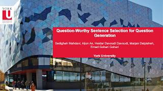 Question-Worthy Sentence Selection for Question Generation