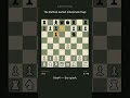 The Stafford Gambit (Checkmate Trap) — Give up a pawn #Shorts