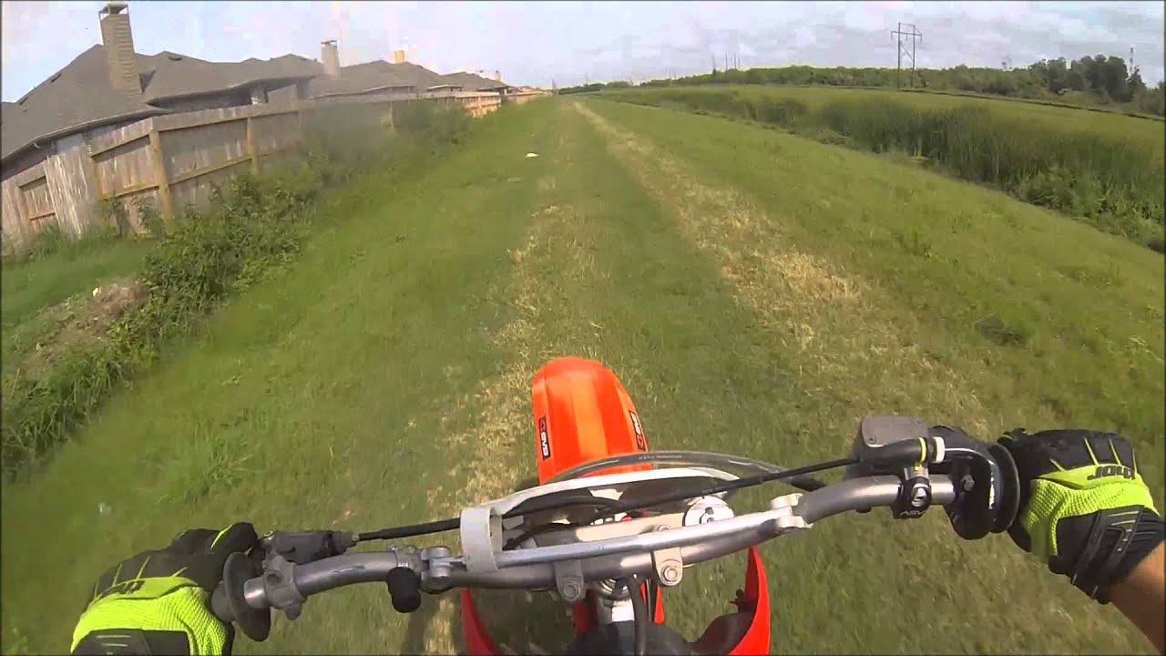 my new dirt bike SUPER FAST!!!