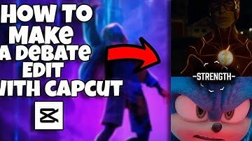 How to Make Versus Battle Edits On Capcut (Tutorial) - How to make 1 v 1 edits