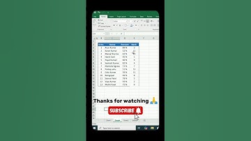 Find the Rank in Excel within a second. #exceltricks #excel #excelshortcuts #excelformula #exceltips