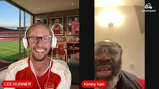 ARSENAL 2-1 CHELSEA (HAPPY KENNY KEN FAN CAM) COMFORTABLE WIN