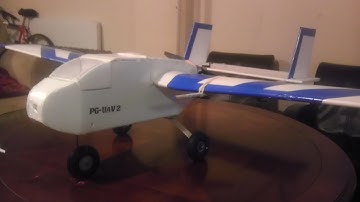 "Power Glide" Scratch built FPV plane maiden flight