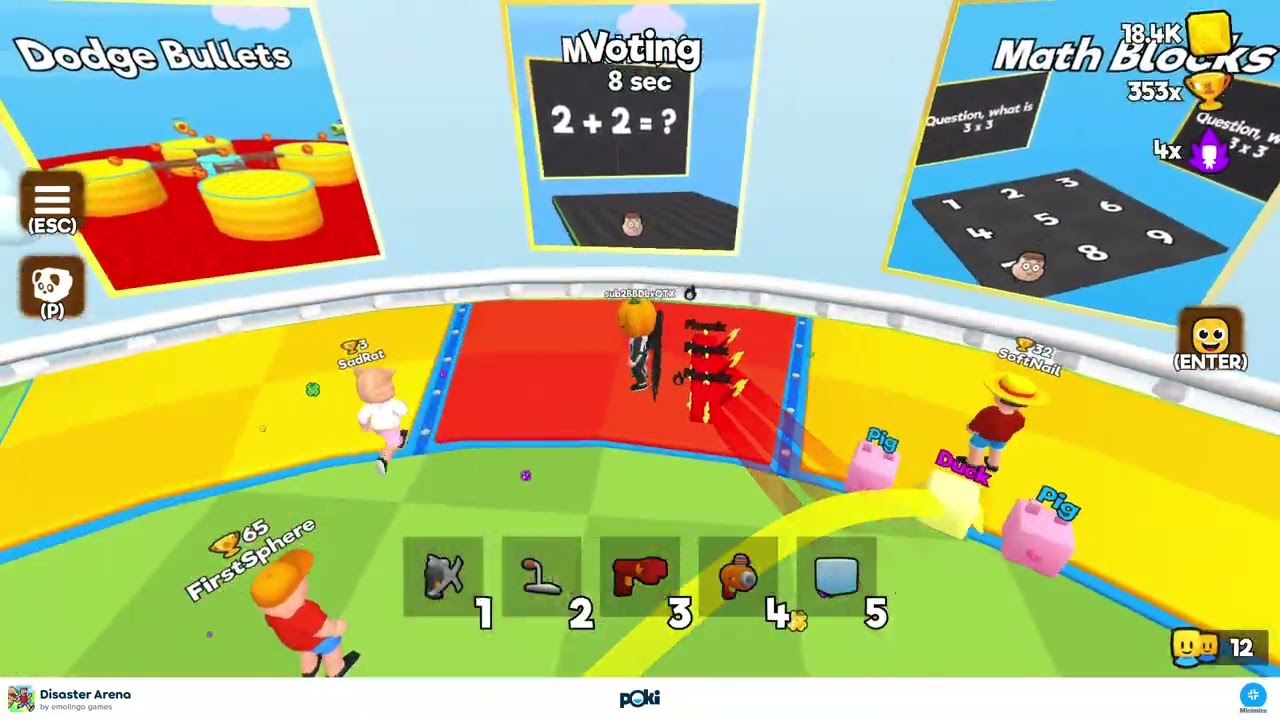 disaster arena gameplay (part 2)