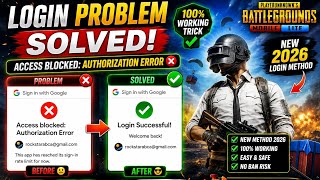 Can't login to PUBG Mobile Lite Access blocked Authorization error solved ☺️ #pubglite #bgmilite