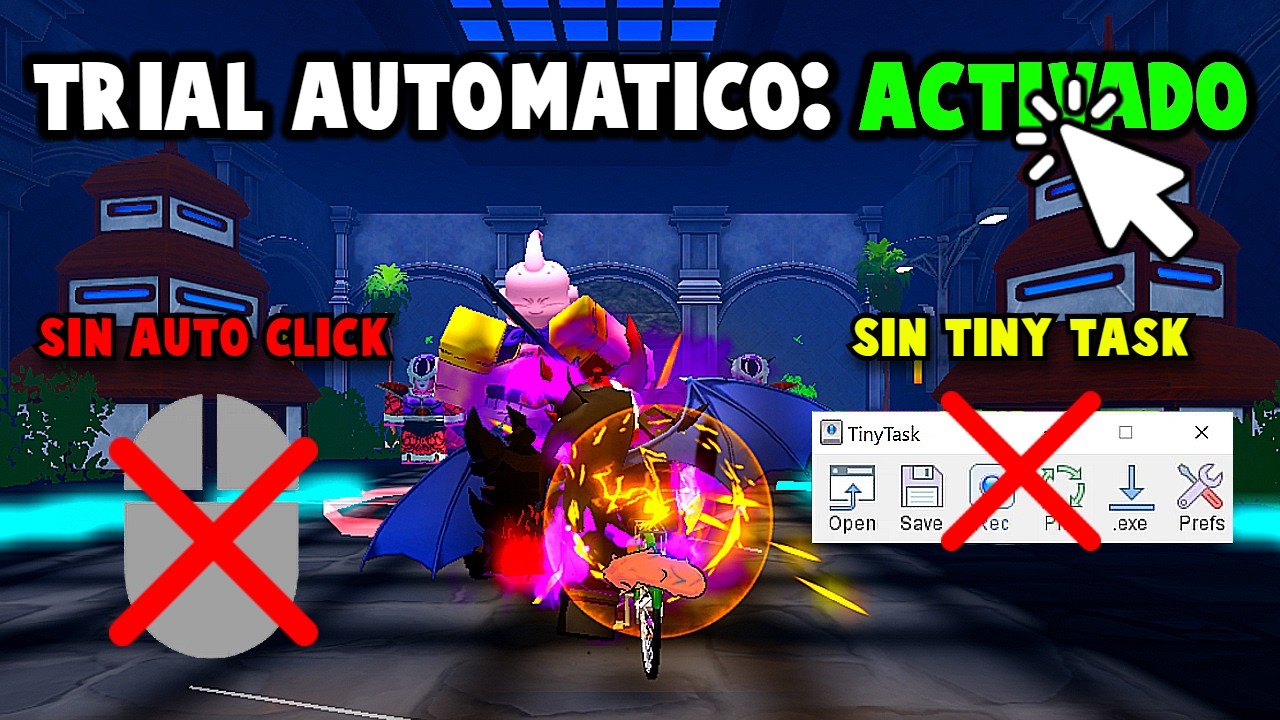 Ahora puedes HACER los TRIALS AFK sin AUTO CLICKER ni TINY TASK en ...