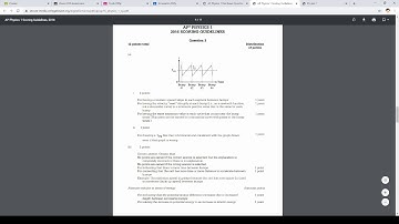 AP Physics 1 Kinematics FRQ Scoring Guidelines.mp4