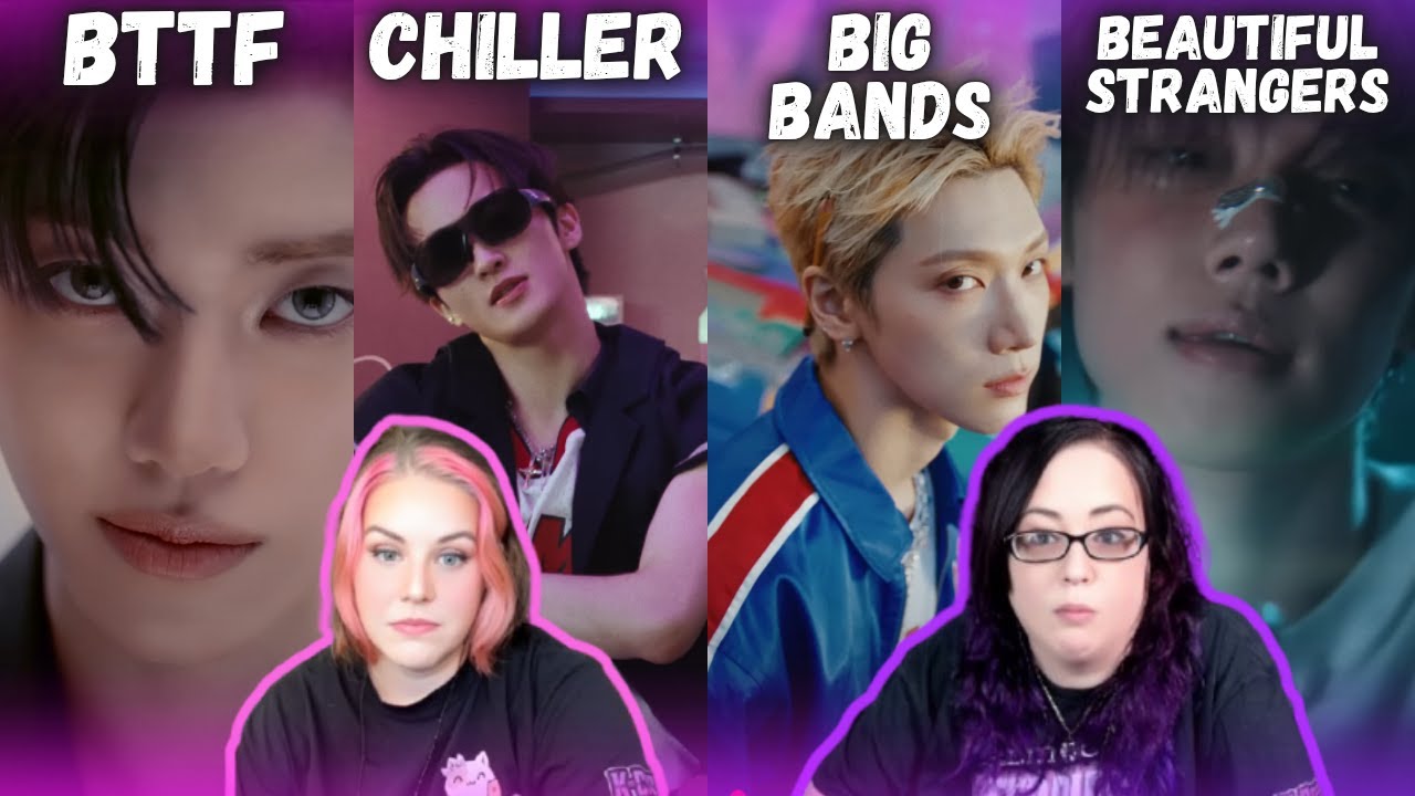 NCT DREAM 'BTTF' & 'CHILLER' + WayV 'BIG BANDS' + TXT 'Beautiful Strangers' | K-Cord Girls Reaction