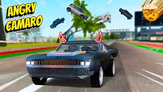 Angry Camaro MEGA SKIN! 😱| Extreme Car Driving Simulator 🔥 screenshot 5