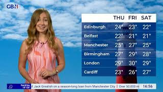Honor Criswick - GB News Weather 12Aug2025
