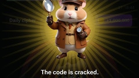 Hamster kombat daily cipher morse code || 15 June 2024|| claim 1,000,000 coins task reward. #crypto
