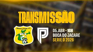LUVERDENSE/MT x BRASILIENSE - BRASILEIRÃO SÉRIE D 2026 - SEGUNDA RODADA - 11/04/2026