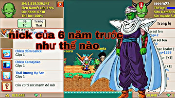 Ngọc Rồng Online – Bất Ngờ Tìm Lại Được Nick Từ 6 Năm Trước