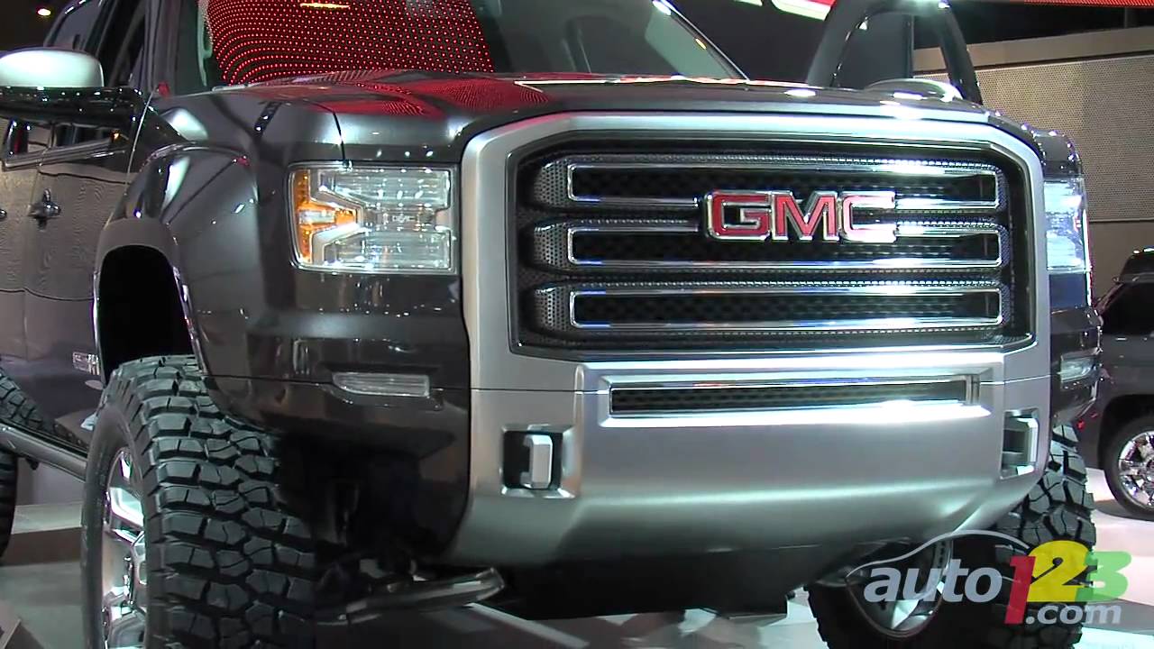 GMC Sierra All Terrain HD Concept at Detroit 2011 - YouTube