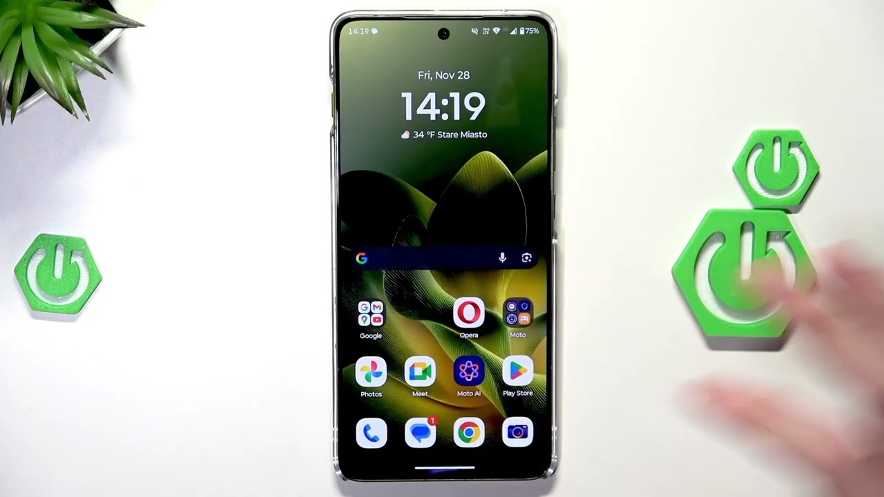 MOTOROLA Edge 70 – Come riavviare (normale e forzato)