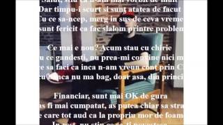 J - O scrisoare  Versuri  (Lyrics)