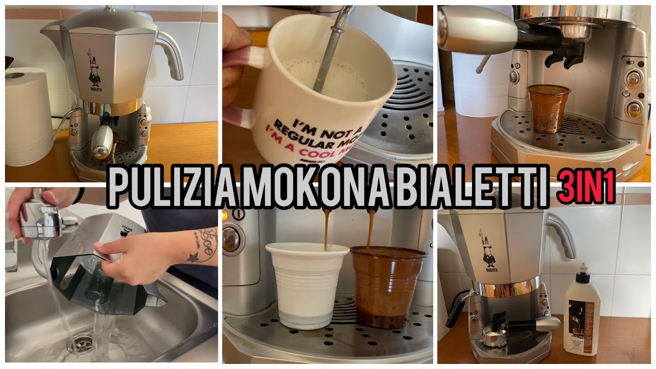 Pulizia Mokona Bialetti 3 in 1• Motivational day 