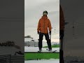 Snowball on a Box Drill on Skis | #shorts