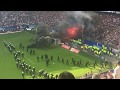 Hamburger sv  borussia mnchengladbach  pyrokrawalle  spielunterbrechung  12052018