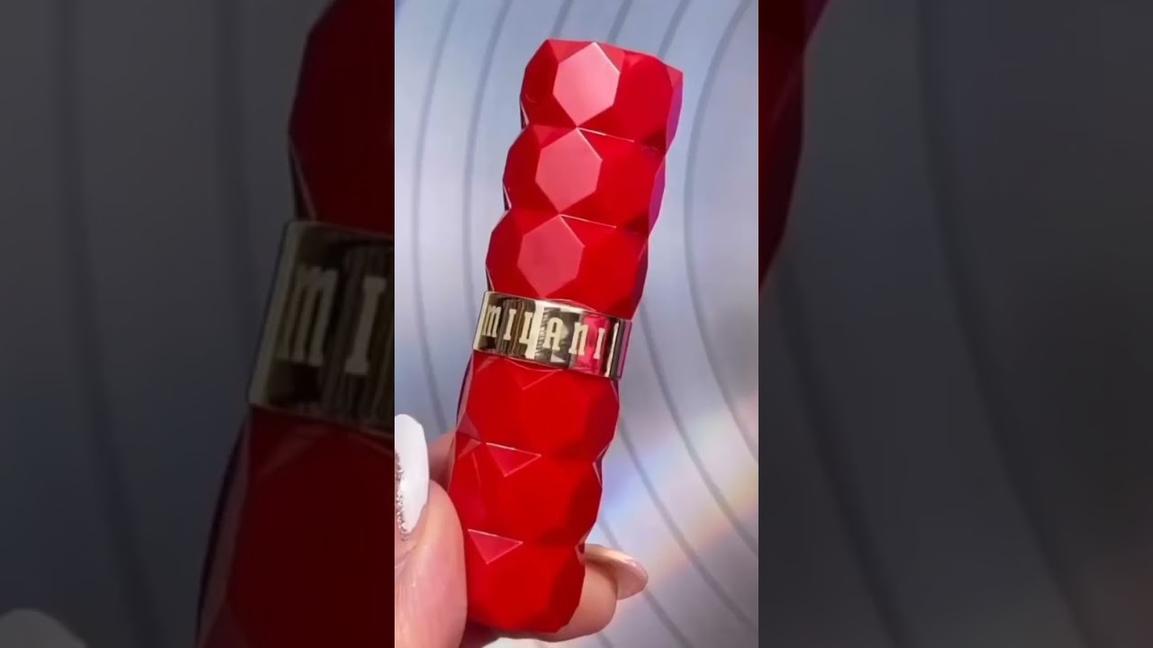 Milani black s red lipstick