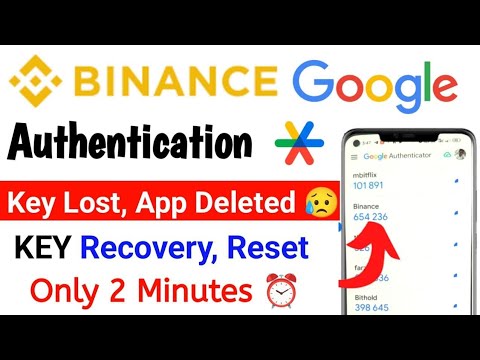 Binance Google Authentication Key Recovery | Binance Google Authentication Lost | Binance 2FA Reset