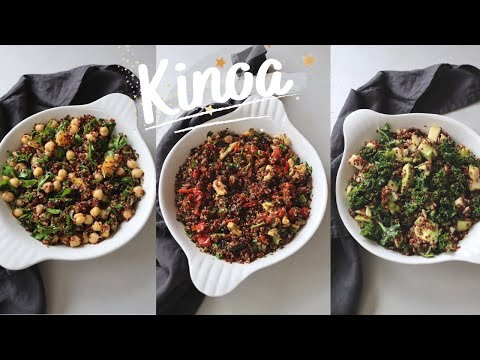 Kinoa Nasıl Pişirilir ? Kinoa Çeşitleri ve 3 Farklı Proteinli Salata Tarifi