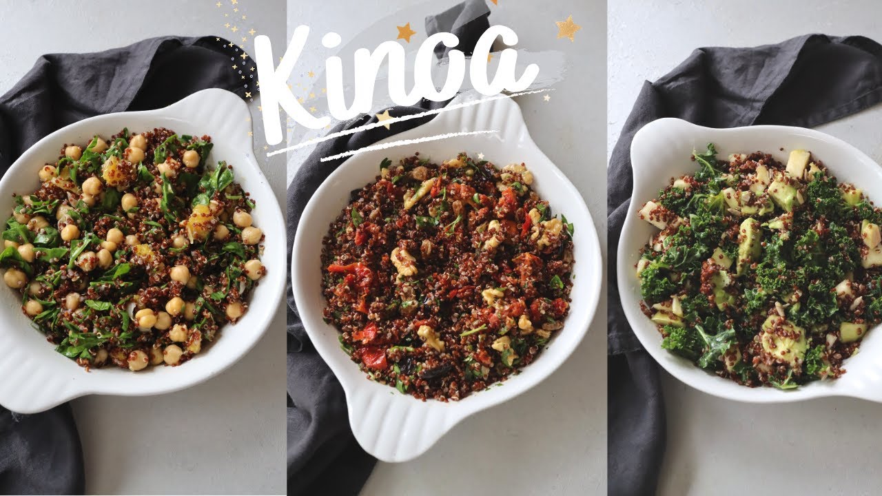 Kinoa Nasıl Pişirilir ? Kinoa Çeşitleri ve 3 Farklı Proteinli Salata Tarifi