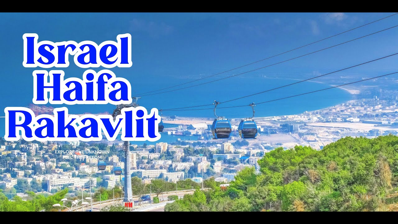 Israel Haifa Rakavlit TimeLaps video 04.2025