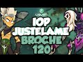 Broche 120 chafer en iop justelame  sur waven 