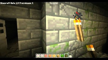 Minecraft 1.9 Pre Release 3 Flying Torch Bug