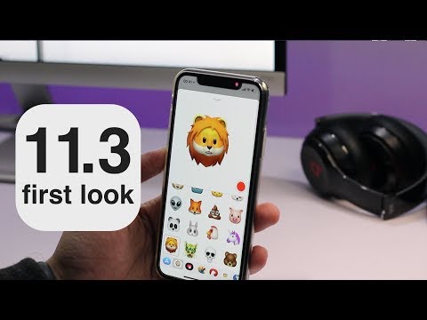 First look at iOS 11.3 beta 1: New Animojis and more!