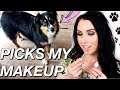 MY DOG PICKS MY MAKEUP 🐕 So cute!