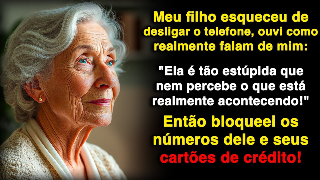 Meu filho esqueceu de desligar... e ouvi por acaso uma conversa cruel sobre mim!